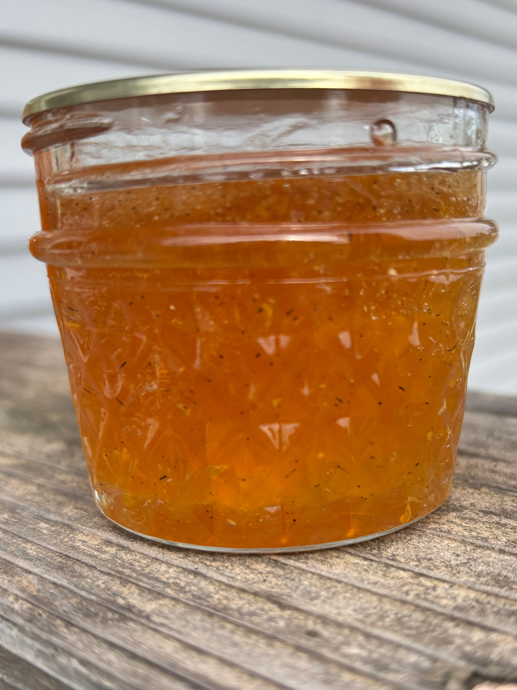 Peach Vanilla Ginger Jam