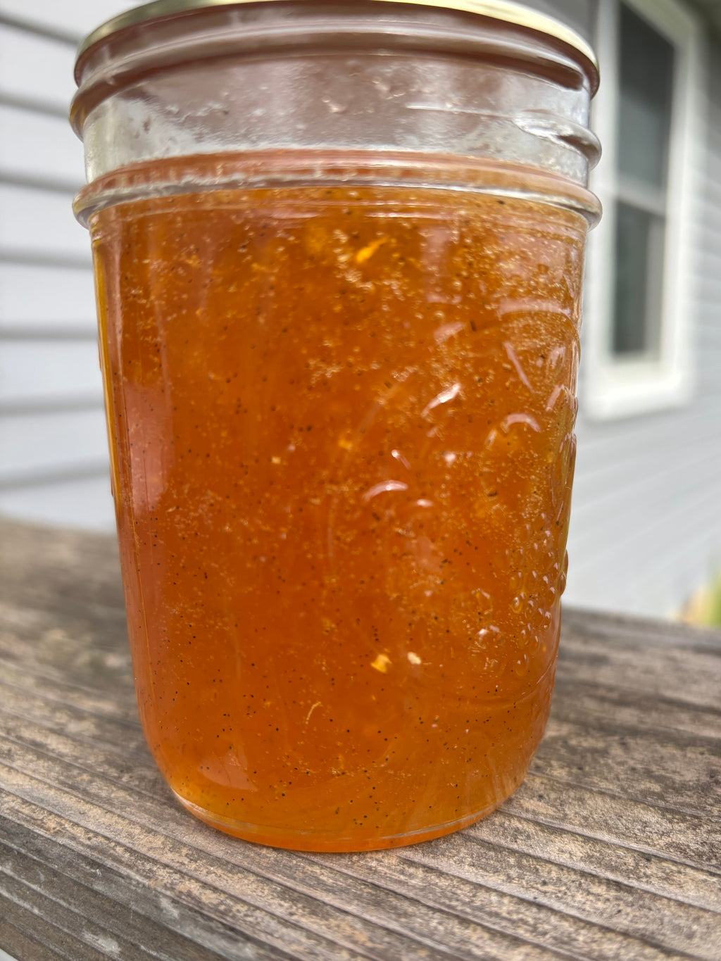 Peach Vanilla Ginger Jam