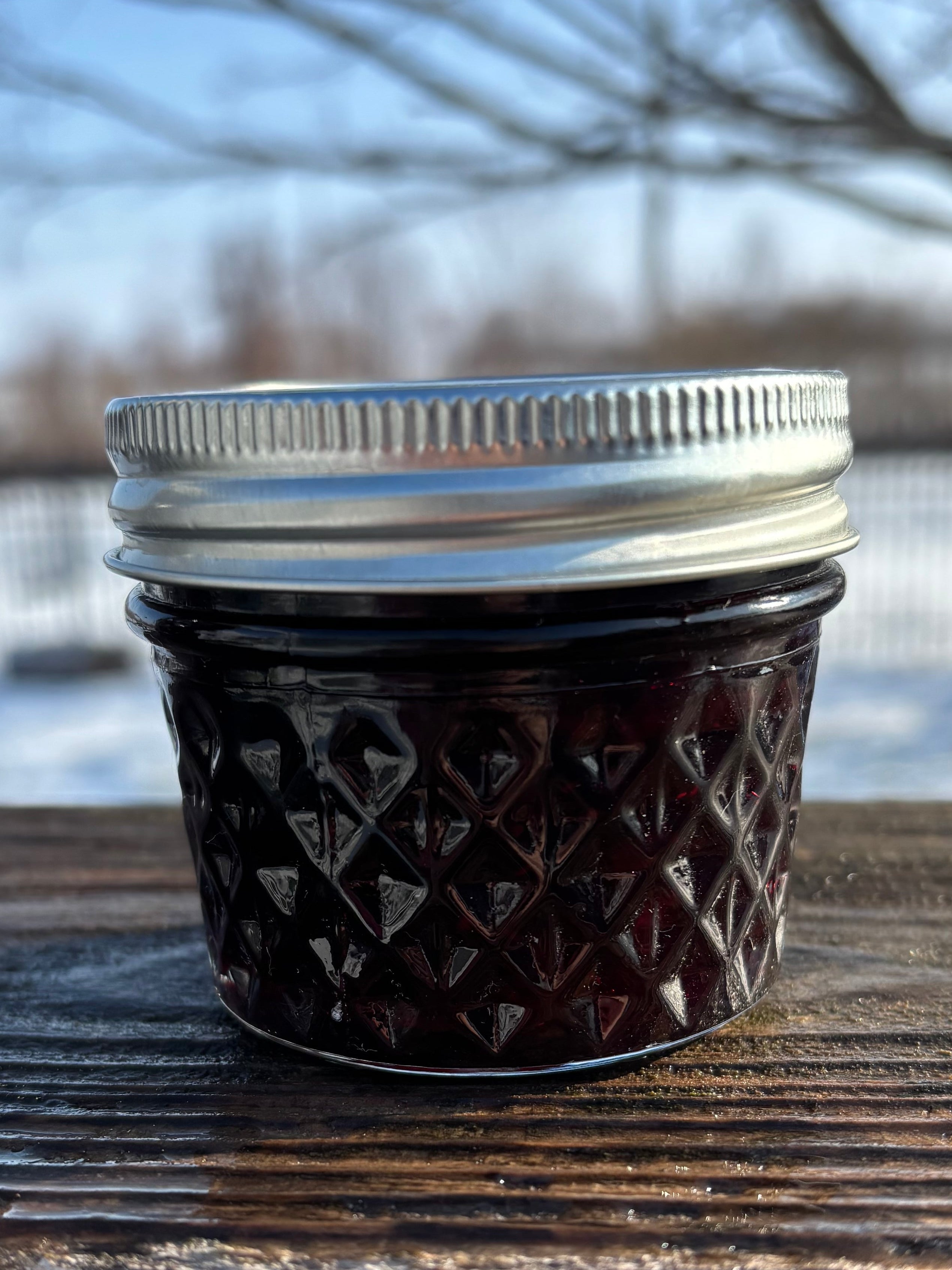 Spiced Wild Blueberry Jam