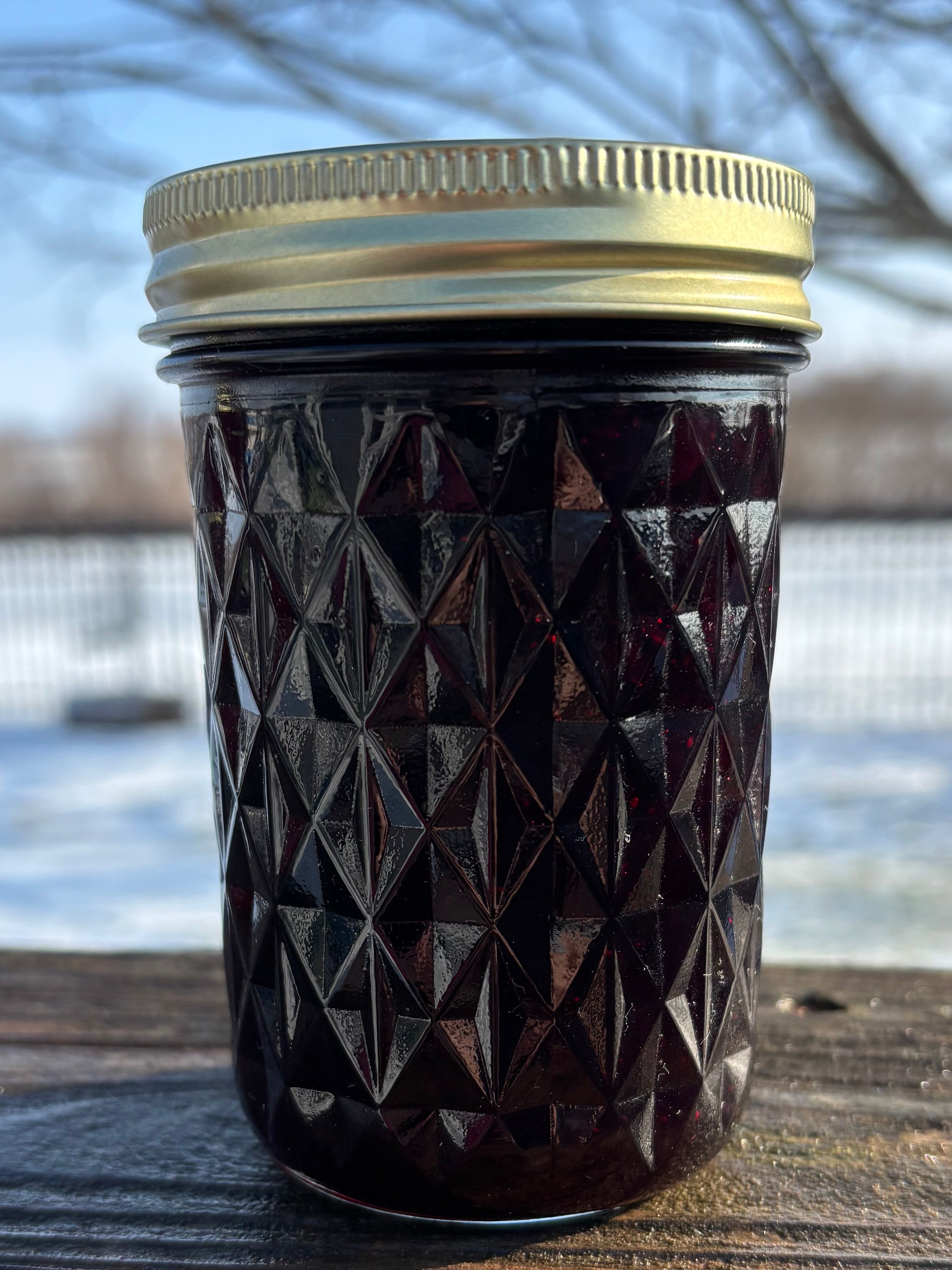 Spiced Wild Blueberry Jam